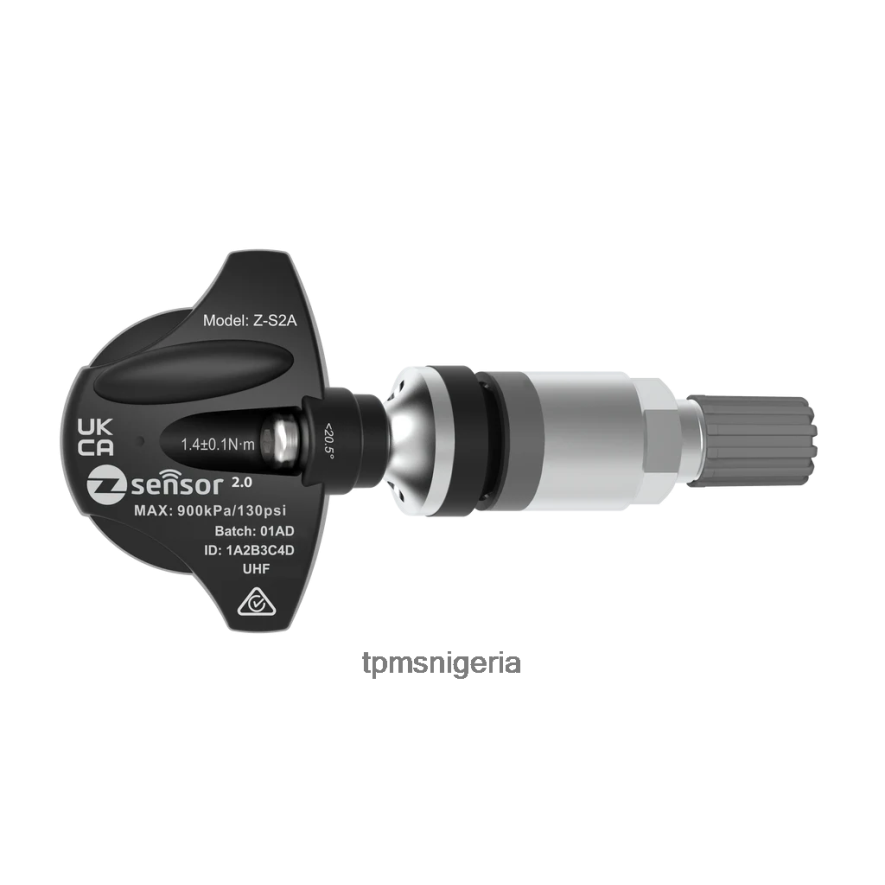 Tire Pressure Monitoring System | 4PJL6L387 Nissan OE Replacement TPMS Sensor - OE P/N 40700AV600 Freq 433Mhz Metal Valve Stem - Silver