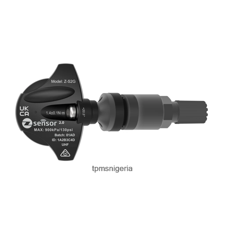 TPMS Sensor Price | 4PJL6L392 Hyundai OE Replacement TPMS Sensor - OE P/N 52933C1100 Freq 433Mhz Metal Valve Stem - Dark Gray