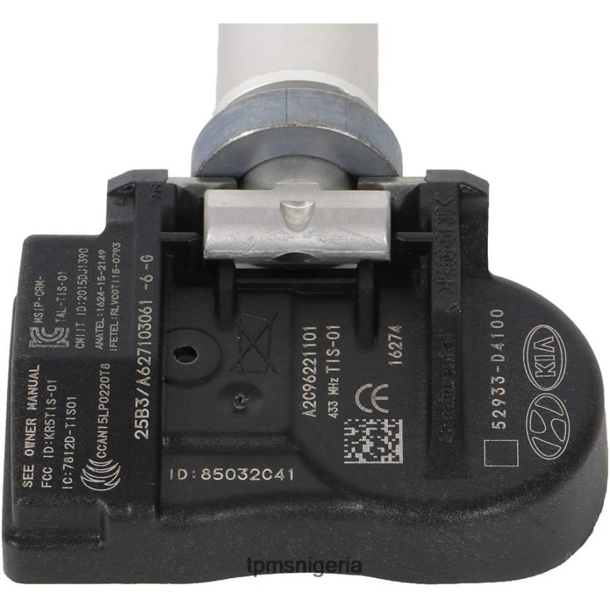 Tire Pressure Sensor Location | 4PJL6L1660 TPMS Hyundai The Pressure Sensor 52933D4100 437MHZ